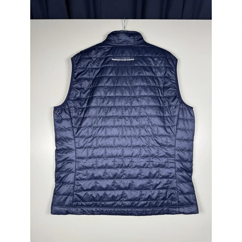 NEW - Patagonia Nano Puff Vest XL Mens Navy Blue Google Cloud Puffer 84242 -Read